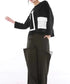 Geometric Panel Graphic Long Sleeve Top